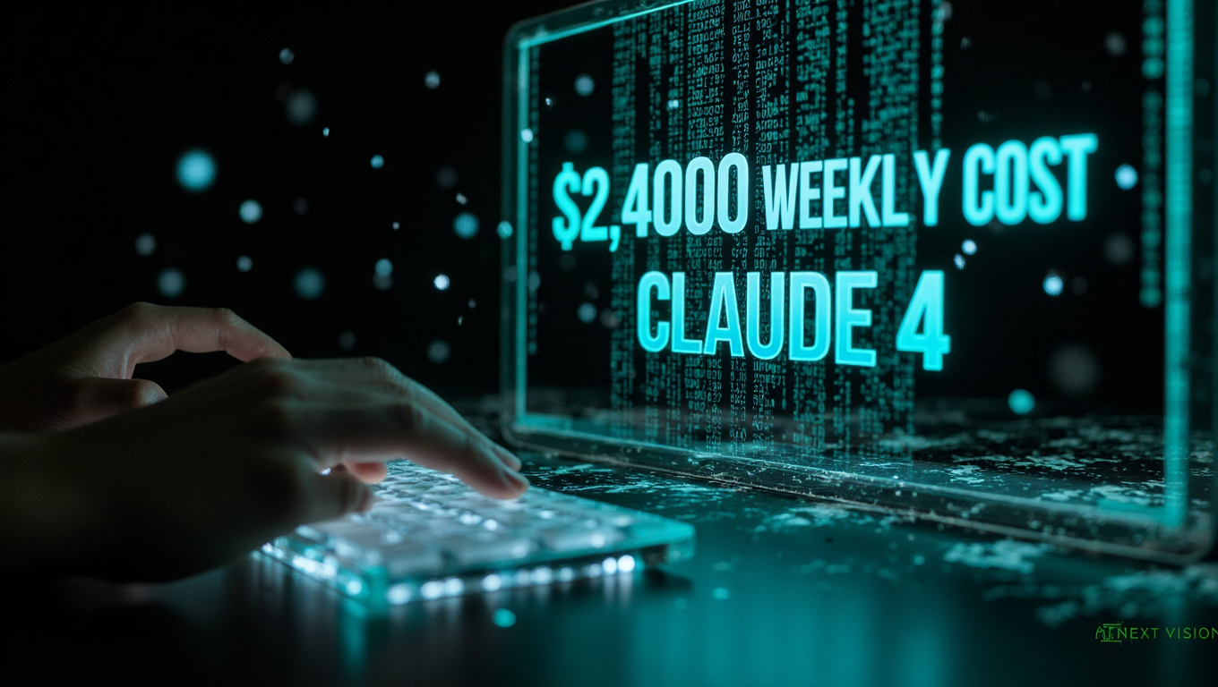 What is Claude 4 AI assistant holographic interface visualization futuristic design